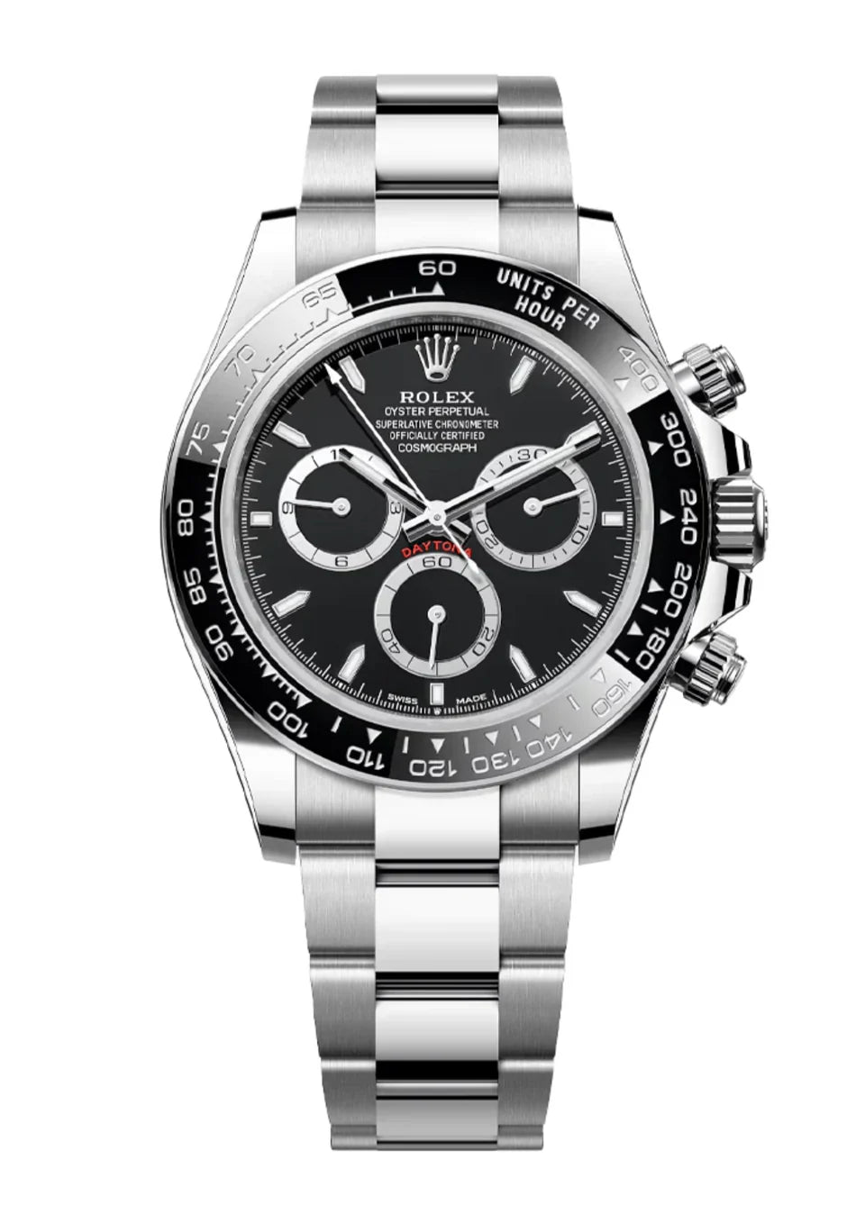 ROLEX COSMOGRAPH DAYTONA STEEL BLACK DIAL