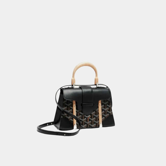 Goyard Saigon structured mini black